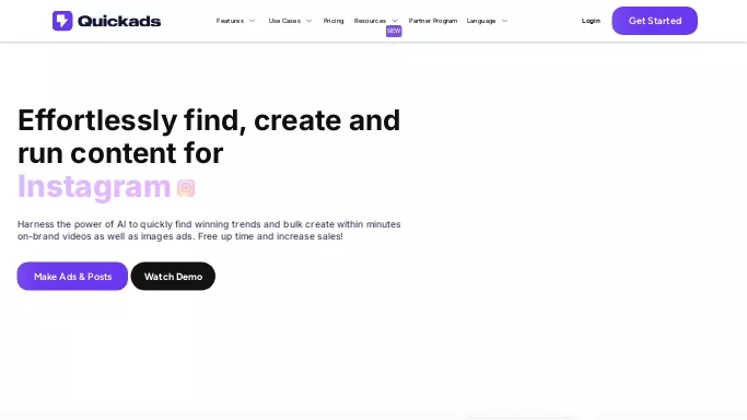 Quickads — платная нейросеть   для SMM,  для маркетинга,  для дизайна. 