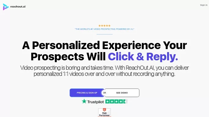 Reachout AI — платная нейросеть   для создания видео. Бесплатная версия с ограниченным функционалом, есть платные тарифы.
