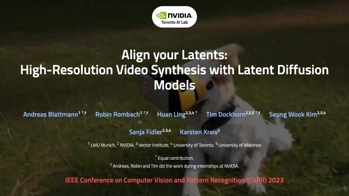 VideoLDM by Nvidia — бесплатная нейросеть  undefined. 