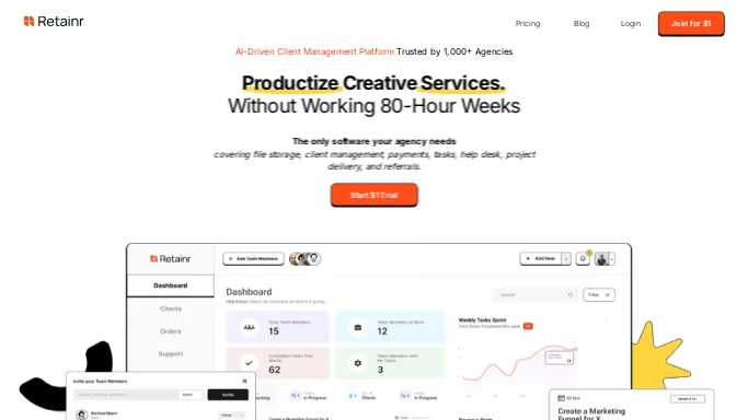 Retainr.io — платная нейросеть   для маркетинга. Бесплатная версия с ограниченным функционалом, есть платные тарифы.