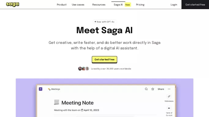Saga AI — бесплатная нейросеть   для научно-исследовательской деятельности. Бесплатная версия с ограниченным функционалом, есть платные тарифы.