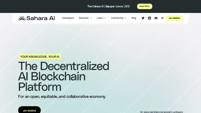 Sahara AI — платная нейросеть  , автономные ИИ (AGI). 