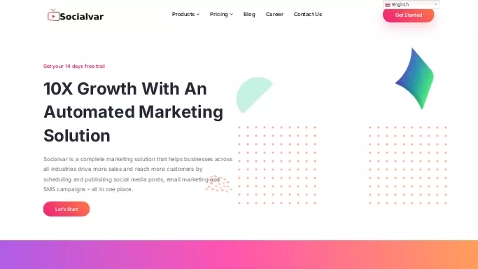 Social Var — бесплатная нейросеть   для SMM. Бесплатная версия с ограниченным функционалом, есть платные тарифы.