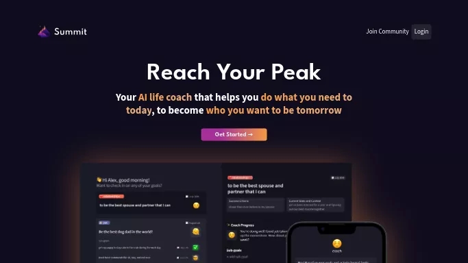 Summit — бесплатная нейросеть   для повышения продуктивности. 