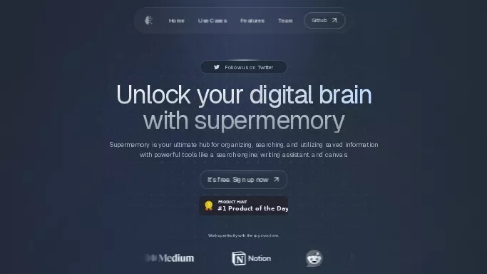 Supermemory — платная нейросеть   для повышения продуктивности, для помощи в автоматизации. 