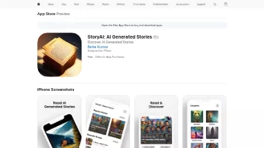 Нейросеть StoryAI - Сторителлинг