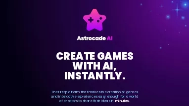 Нейросеть Astrocade - Игры,Образование,Дизайн