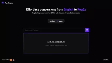 Нейросеть AutoRegex - Разработка ПО