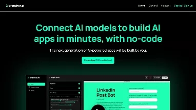 Нейросеть Brancher AI - No Code/Low Code