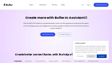 Нейросеть Buffer - SMM,Маркетинг,Копирайтинг