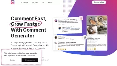 Нейросеть Comment Generator - SMM,Маркетинг