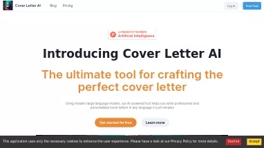 Нейросеть Cover Letter AI - Управление персоналом