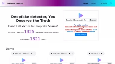 Нейросеть DeepFake Detector - Определение ИИ,Копирайтинг,Дипфейк