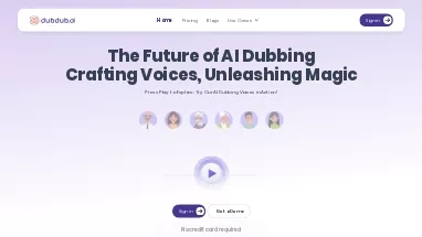 Нейросеть Dubdub.ai - Генерация видео,Перевод,Образование