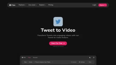 Нейросеть Tweet to Video - SMM,Генерация видео