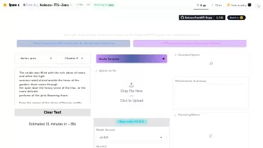 Нейросеть Kokoro-82M TTS - Open Source,Генерация голоса