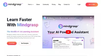 Нейросеть Mindgrasp - Образование,Таблицы и PDF