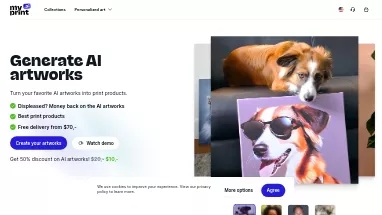 Нейросеть MyPrint AI - Генерация изображений,Аватары и цифровые 3D персонажи