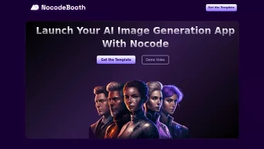 Нейросеть NocodeBooth - Аватары и цифровые 3D персонажи