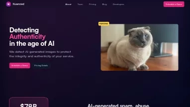 Нейросеть Nuanced - Определение ИИ,Копирайтинг