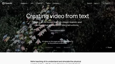 Нейросеть Sora by OpenAI - Генерация видео