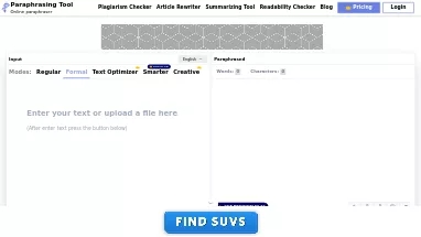 Нейросеть AI Paraphrasing Tool - Копирайтинг