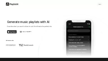 Нейросеть PlaylistAI - Развлечения