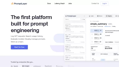 Нейросеть PromptLayer - Разработка ПО