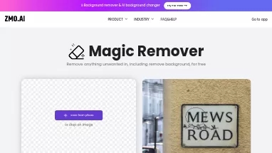 Нейросеть Remover ZMO - Редактирование изображений