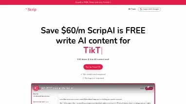 Нейросеть Scrip AI - SMM