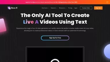 Нейросеть Steve AI - SMM,Генерация видео