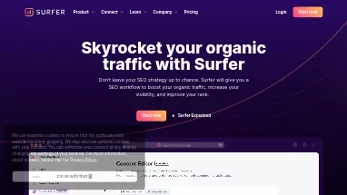 Нейросеть Surfer Seo - Копирайтинг