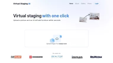 Нейросеть Virtual Staging AI - Недвижимость и архитектура