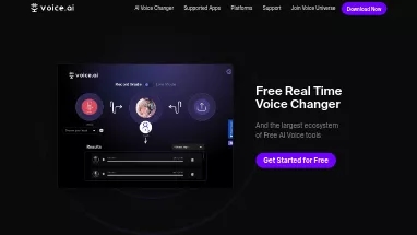 Нейросеть Voice AI - Развлечения,Редактирование аудио