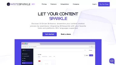 Нейросеть Writesparkle.ai - Генерация текста,SMM,Копирайтинг