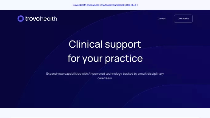 Trovo Health — платная нейросеть   в медицине. 