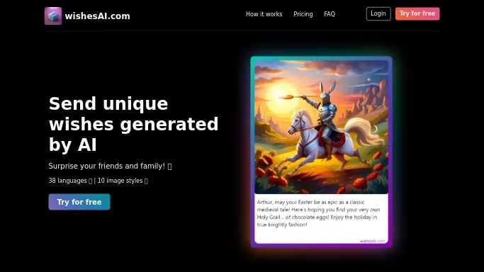 Wishes AI — платная нейросеть   для повышения продуктивности. Бесплатная версия с ограниченным функционалом, есть платные тарифы.