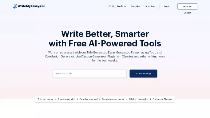 Write My Essays AI — бесплатная нейросеть   для написания текста. 