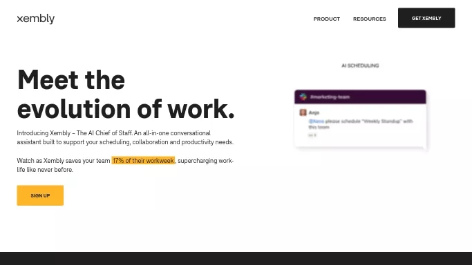 Xembly — платная нейросеть . Бесплатная версия с ограниченным функционалом, есть платные тарифы.