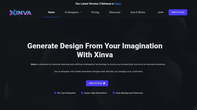 Xinva — бесплатная нейросеть   для создания изображений. Бесплатная версия с ограниченным функционалом, есть платные тарифы.