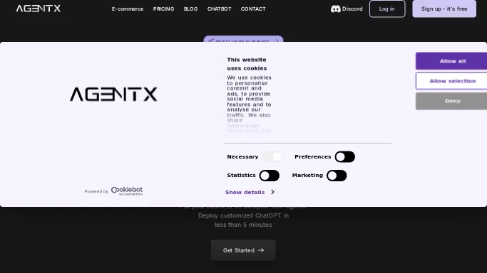 Agentx — бесплатная нейросеть  , автономные ИИ (AGI). Бесплатная версия с ограниченным функционалом, есть платные тарифы.