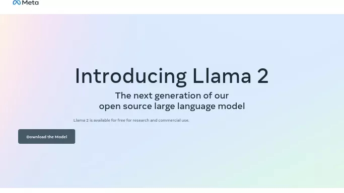 Llama 2 — бесплатная нейросеть  , модели LLM. 