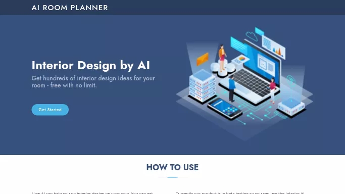 AI Room Planner — бесплатная нейросеть   в сфере недвижимости и архитектуры. Бесплатная версия с ограниченным функционалом, есть платные тарифы.