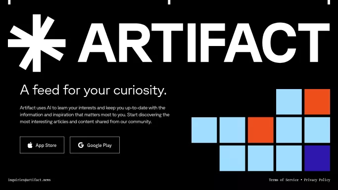 Artifact News — платная нейросеть   для повышения продуктивности. Бесплатная версия с ограниченным функционалом, есть платные тарифы.