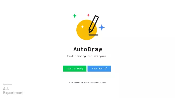 AutoDraw — бесплатная нейросеть   для создания изображений. 