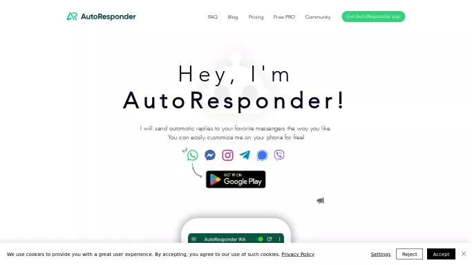 AutoResponder.ai — бесплатная нейросеть   для маркетинга,  для SMM. Бесплатная версия с ограниченным функционалом, есть платные тарифы.