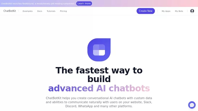 Chatbotkit — платная нейросеть   — чат-бот,  для no Code/Low Code разработки. Бесплатная версия с ограниченным функционалом, есть платные тарифы.