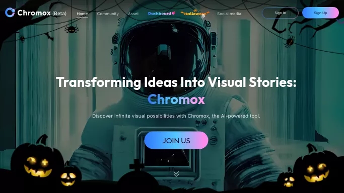 Chromox — бесплатная нейросеть   для создания видео. 