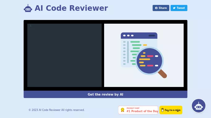 AI Code Reviewer — бесплатная нейросеть   для разработки программного обеспечения. 