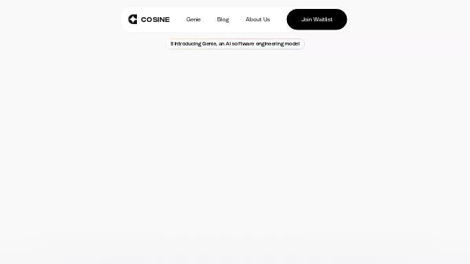 Cosine AI — платная нейросеть   для разработки программного обеспечения. 